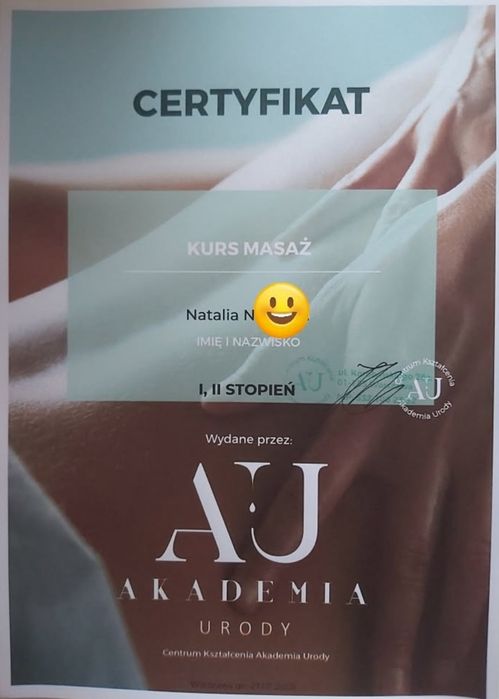 Masaż relaksacyjny DOTYK BOGINI