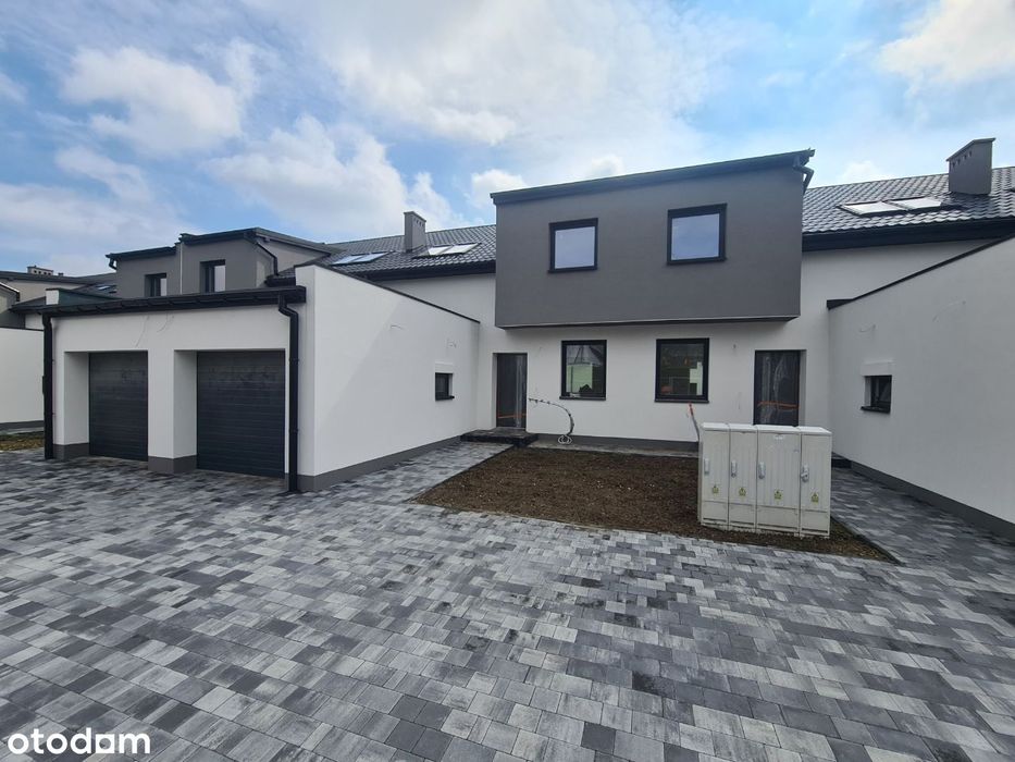 Domy szeregowe 144m2 Garaż Ogródek Taras -Bratkowa