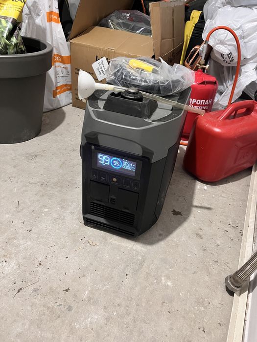 Двопаливний Генератор EcoFlow Smart Generator (газ-бензин)