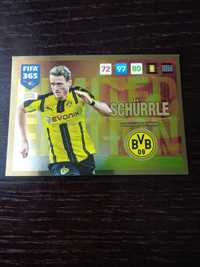 Karta limited edition fifa 365 Panini 2017 update Schurrle BVB