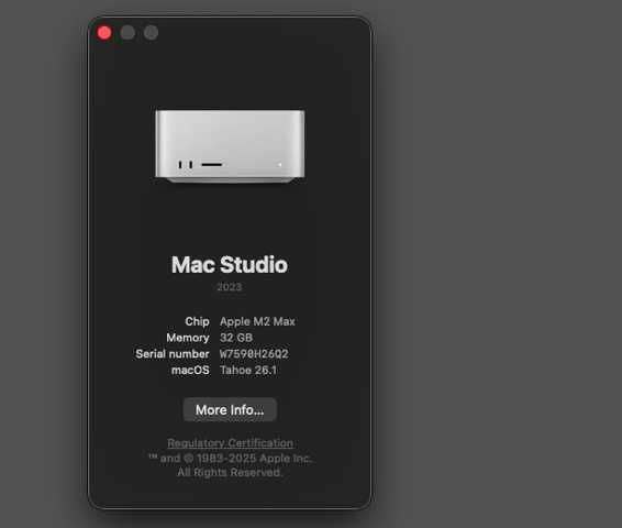 Apple MacStudio M2 Max 32 GB - Potência Extrema (Apple Care Out 2026)