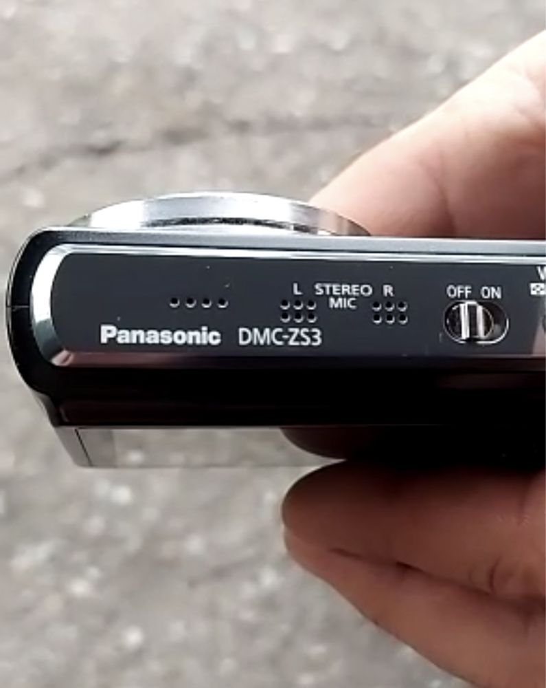 Фотоапарат Panasonic Lumix DMC-ZS3 Black