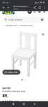 Kritter IKEA krzesełko