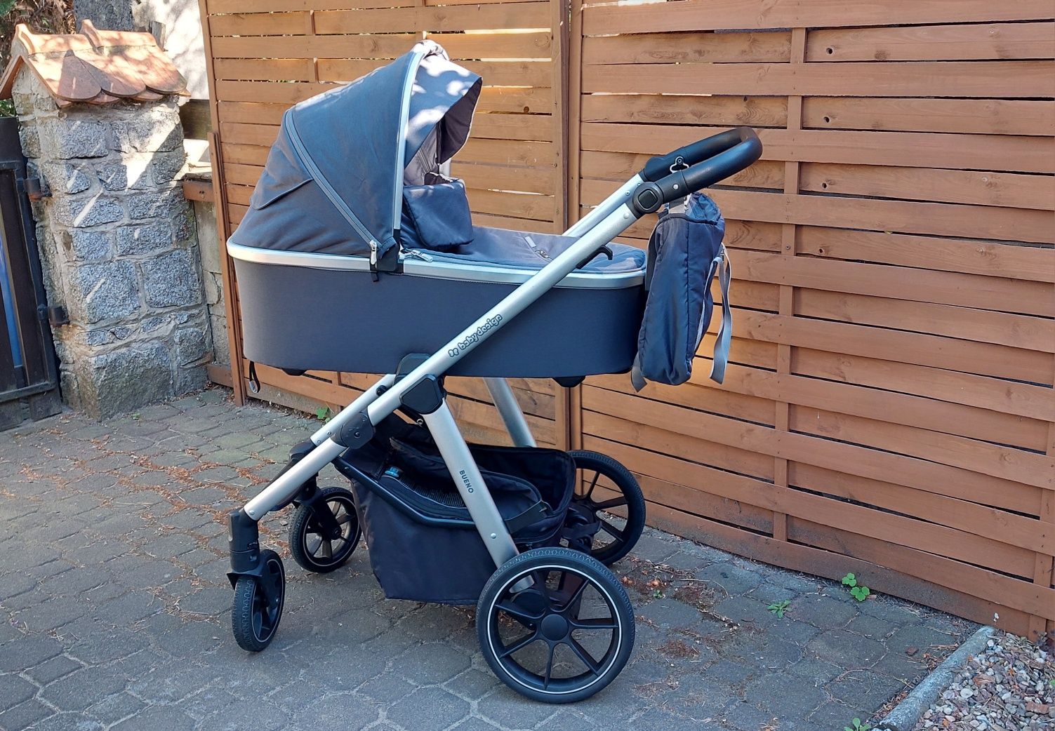 Wózek 2w1 Baby Design BUENO szary +akcecoria