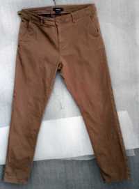 брюки джинсы мужские стрейч весна лето цвет какао ПОТ-44. длина - 102