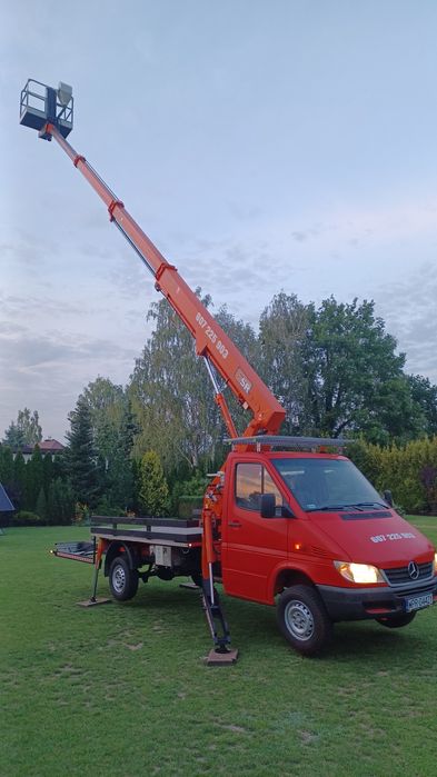 Podnośnik koszowy GSR 200T na podwoziu Mercedes Sprinter