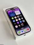 ᲦSKLEP*PIĘKNY IPhone 14 Pro 256Gb Purple*100% Bateria* GwarᲦ