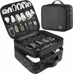 MATEIN Torba organizer na kable 2-warstwowa, wodoodporna, twarda