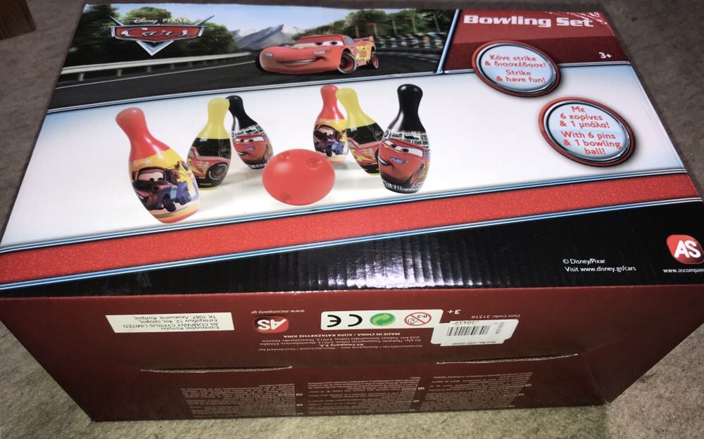 Jogo de bowling -cars