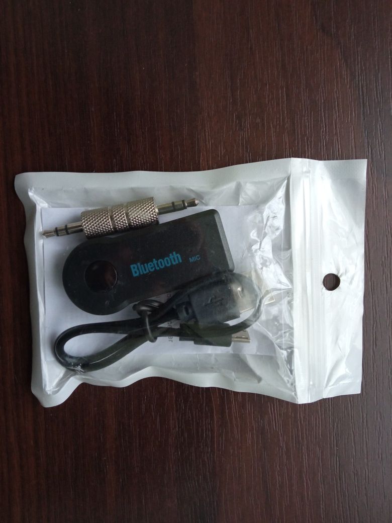 Автомобільний ресивер Bluetooth AUX(hands-free)BT350 Black