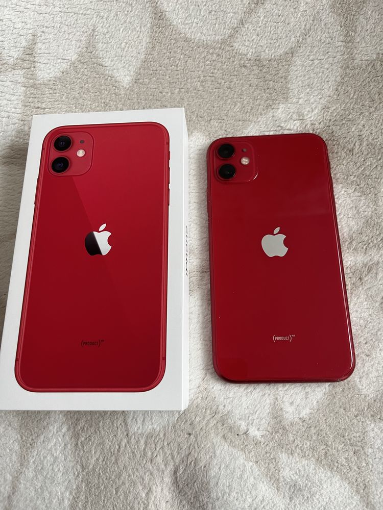 iPhone 11 64 GB - czerwony