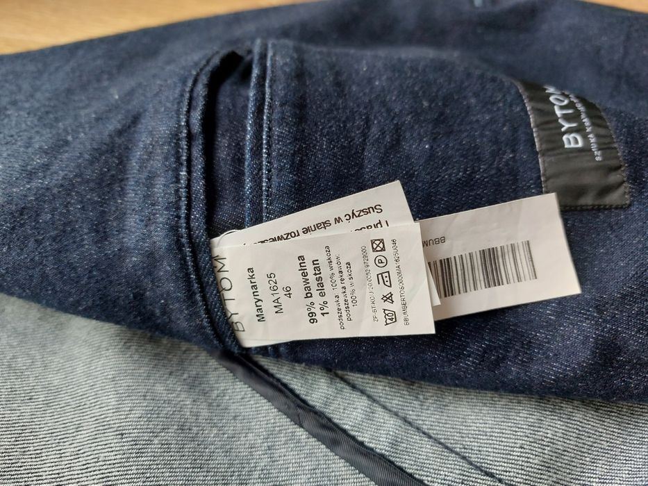 Marynarka młodzieżowa jeans Bytom r. 46 (146cm)