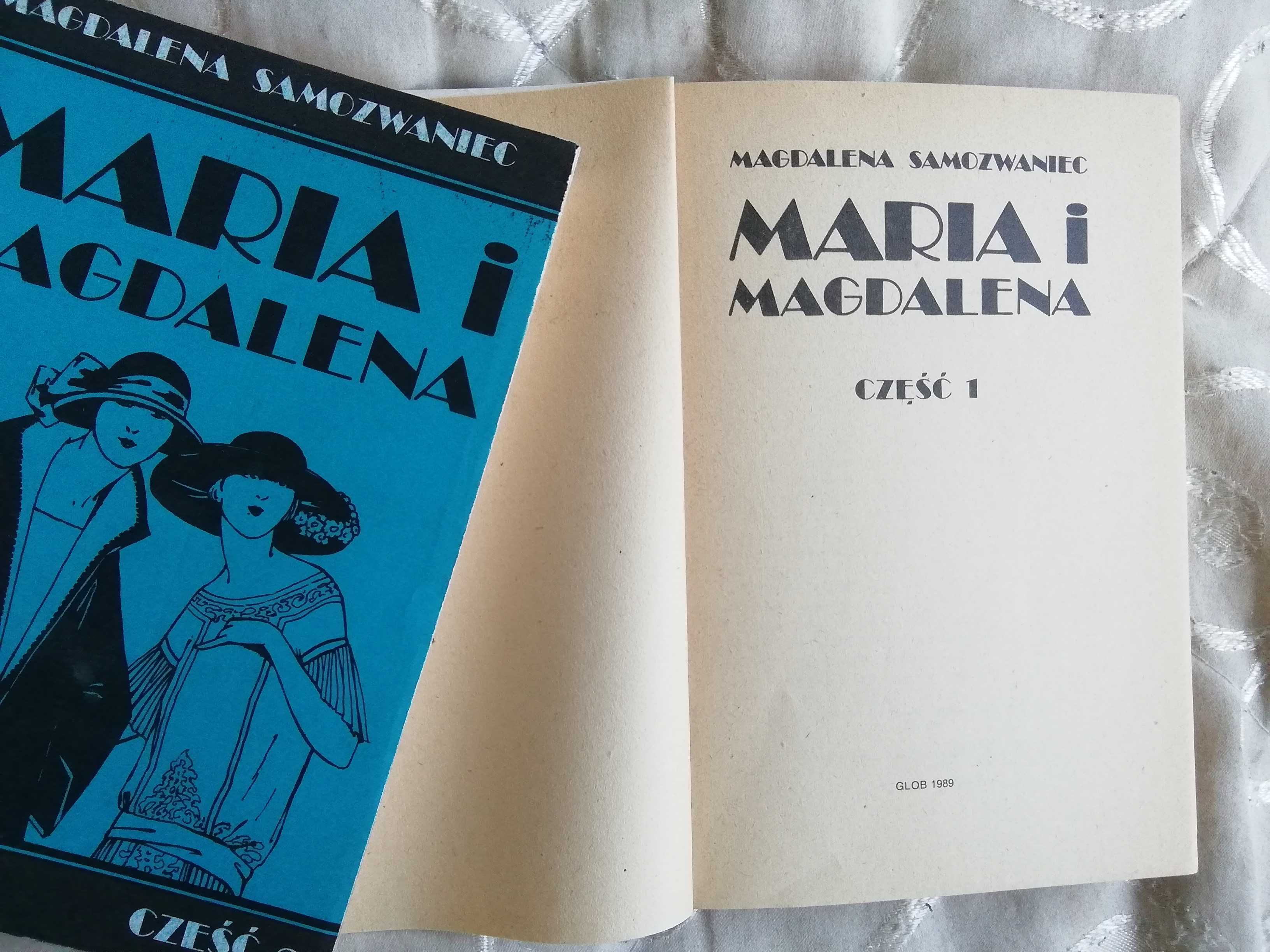 Magdalena Samozwaniec "Maria i Magdalena" tom 1-2