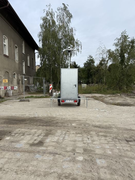 Mobilna wieża do monitoringu