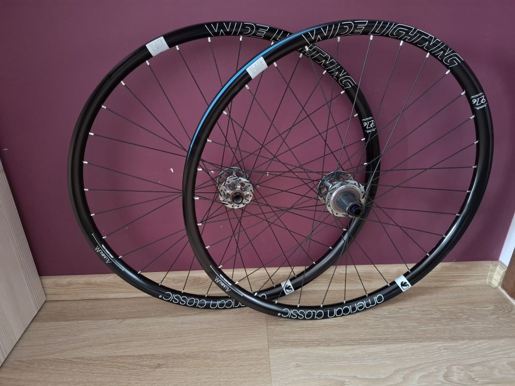 Nowe koła 27,5 American Classic Wide Lightning tylko 1512g sztywna oś