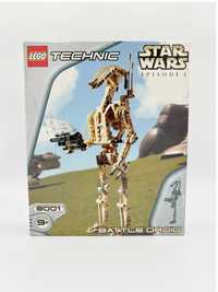 NOWY Lego Star Wars 8001 "Battle Droid" (2000)