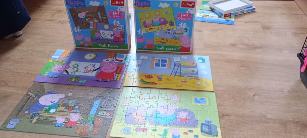 Puzzle świnka Peppa