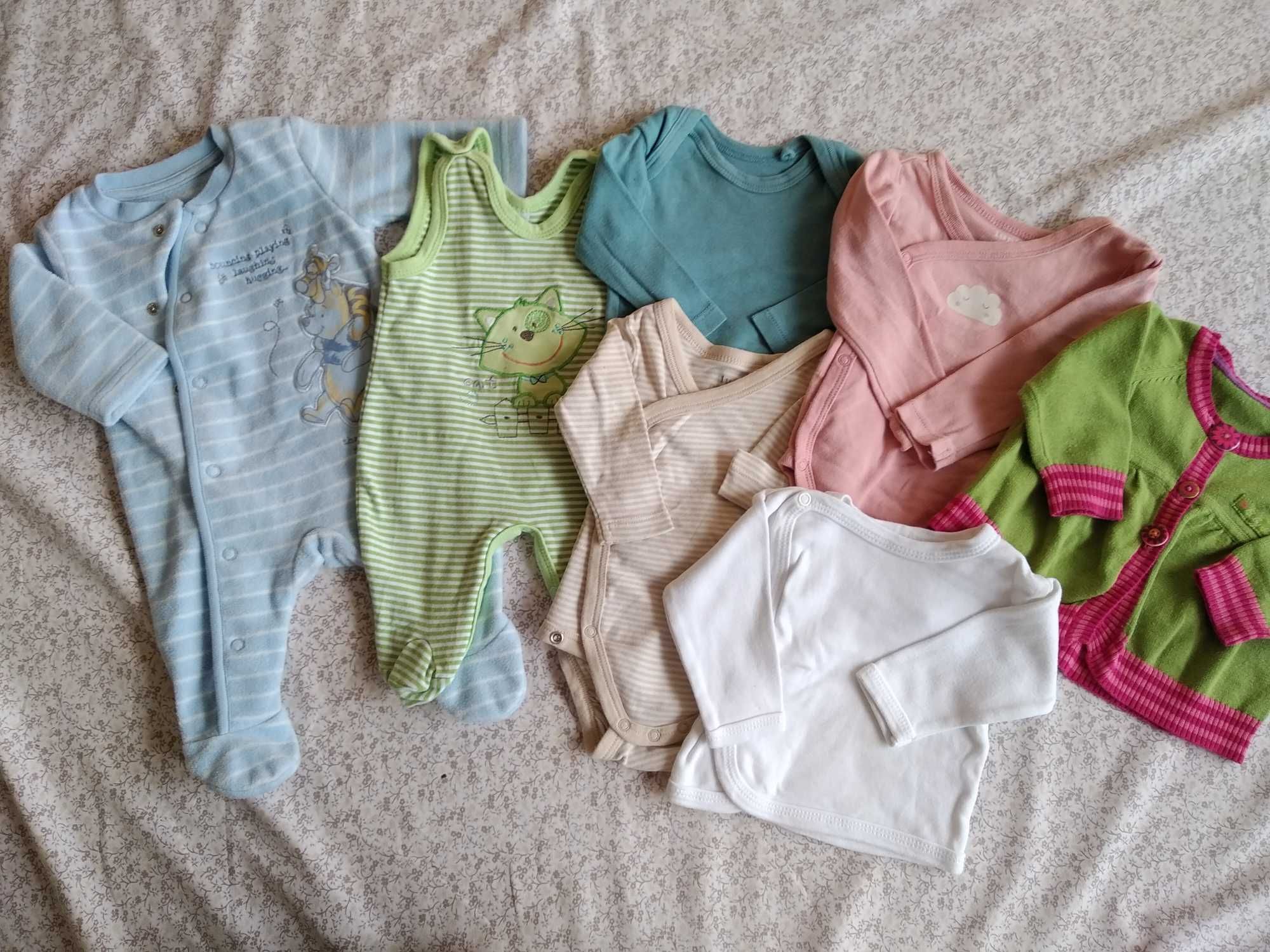 ciuszki ubrania niemowlęce body 50-56