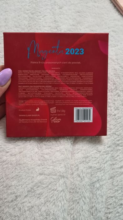 Paletka glam shop Magenta