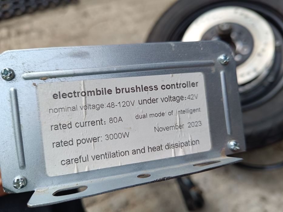 Silnik elektryczny skuter + sterownik 120V