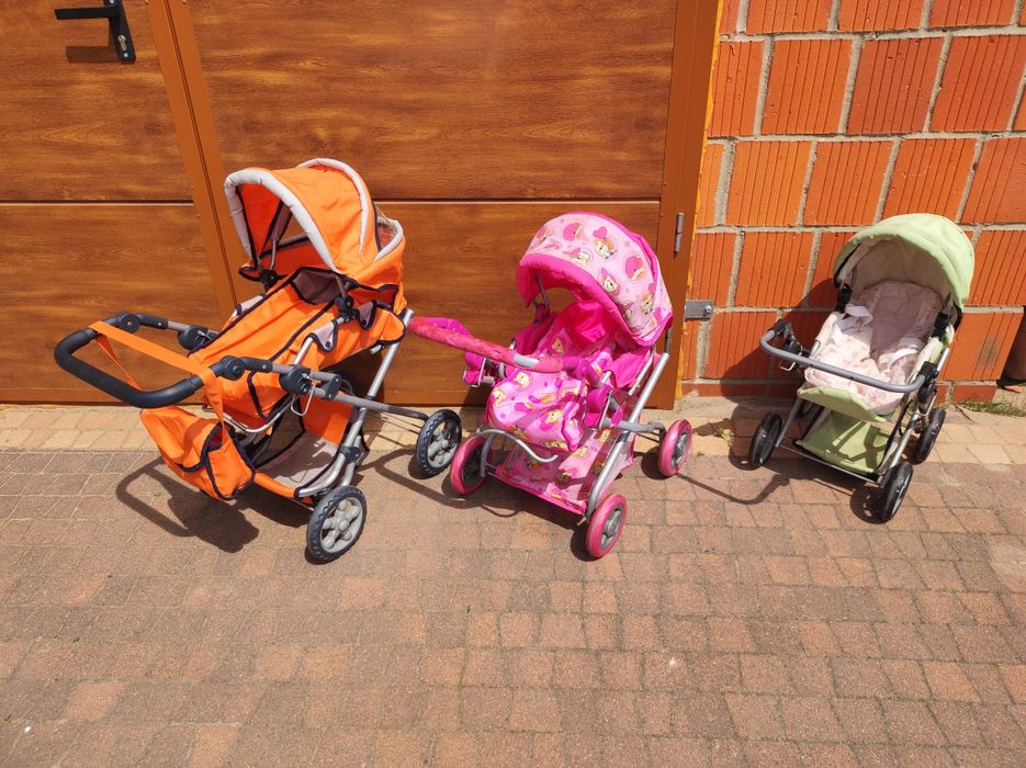 Wózki zabawki róźne