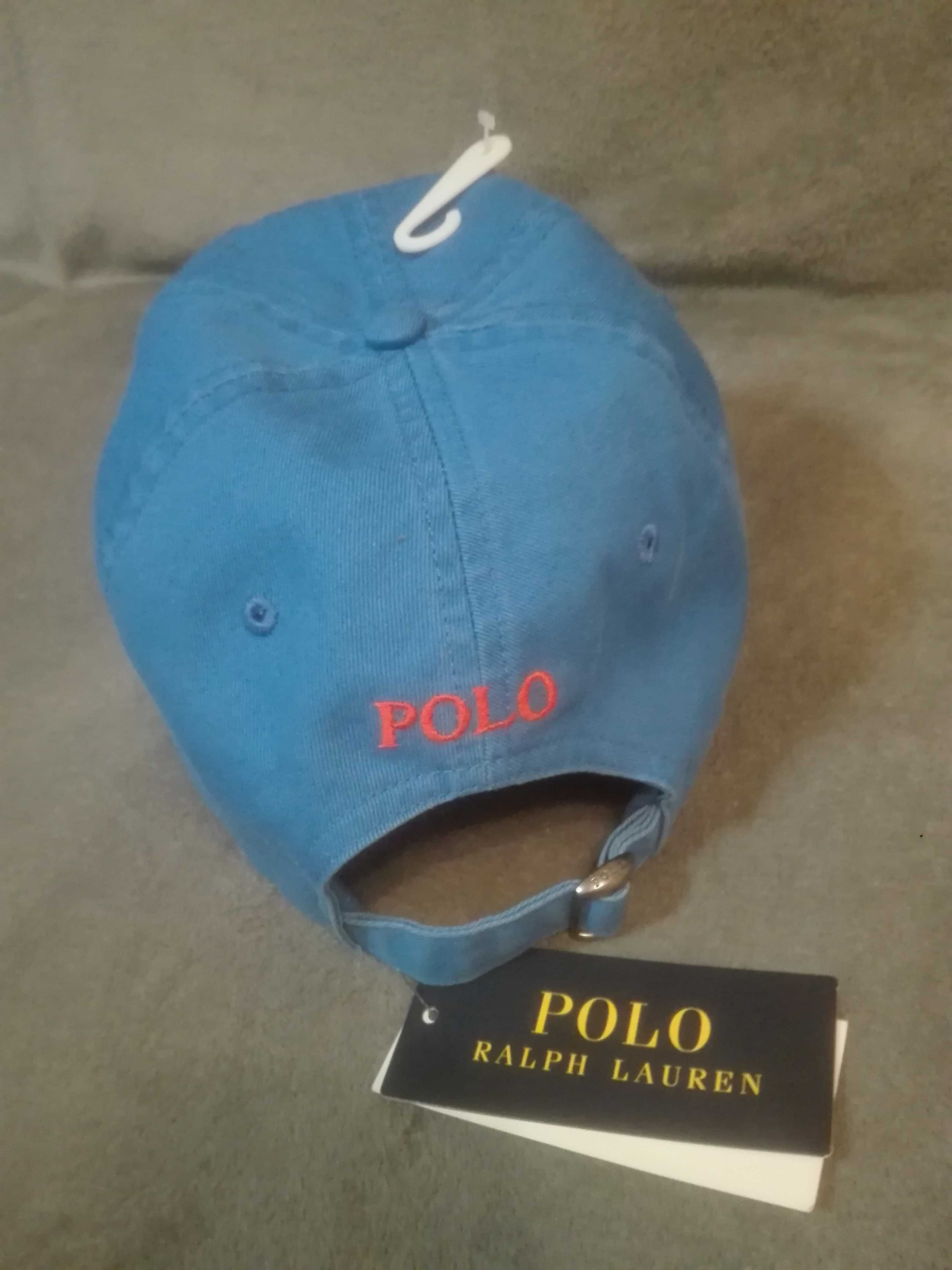 Czapka POLO RALPH LAUREN - jedyna taka, niespotykany kolor.