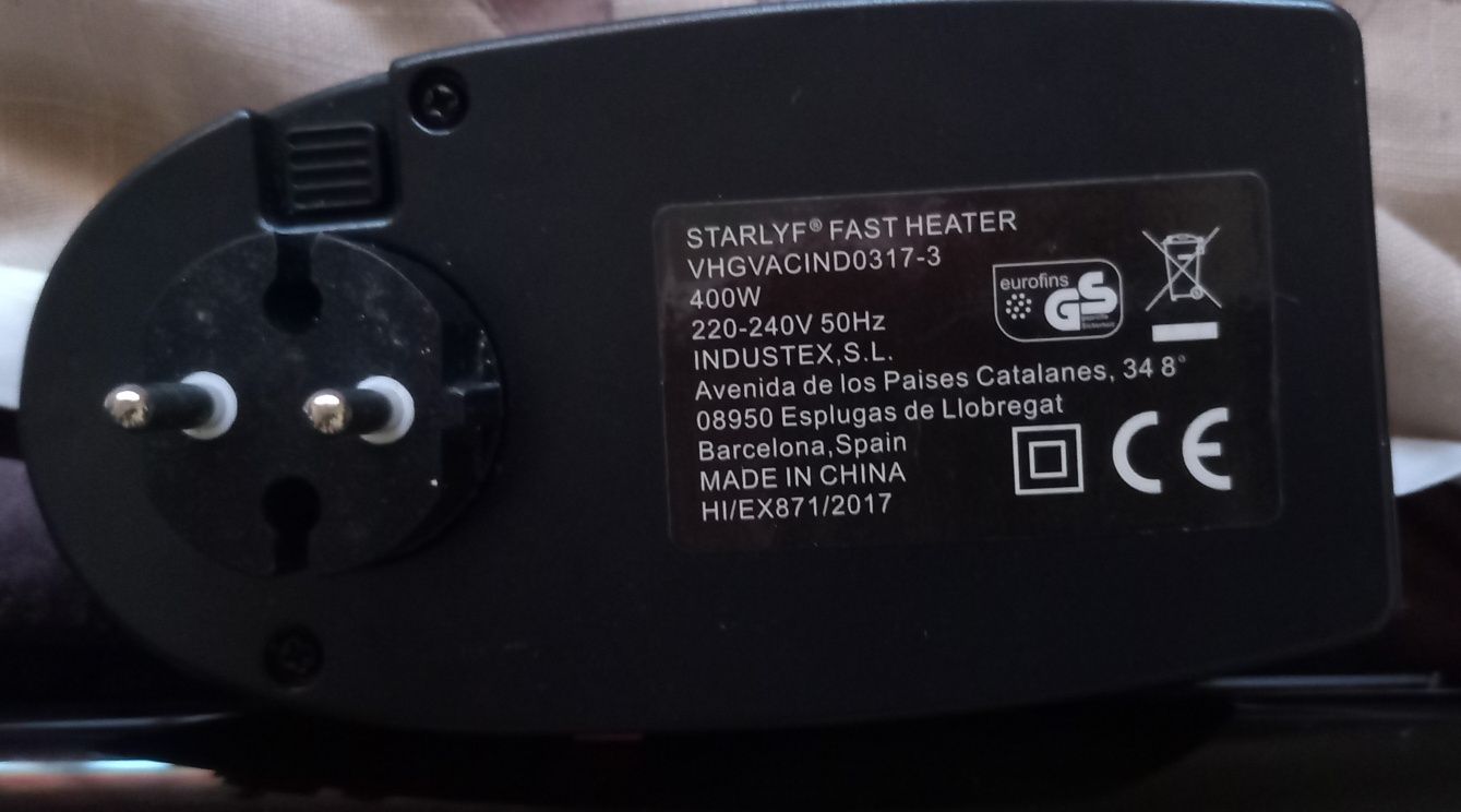 Ventilador
Tomada Industextom Quente e Frio Usado