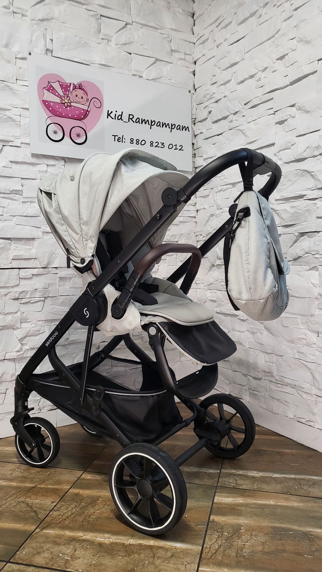 Wózek.3w1 Skiddou Moos ( jak Cybex)