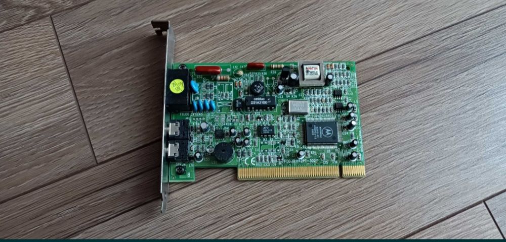 Karta sieciowa modem PCI lata 90