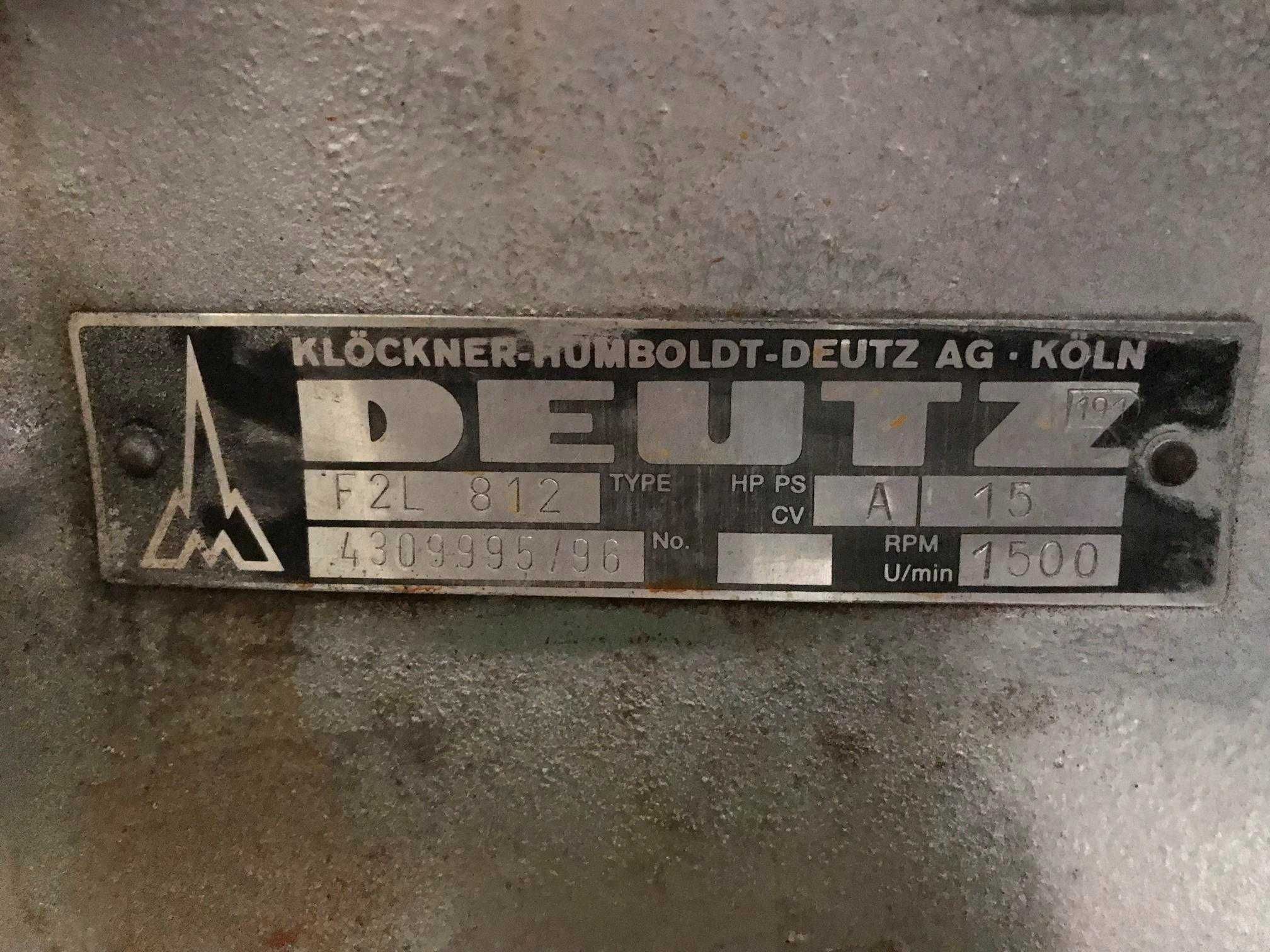 Silnik - ciągnik Deutz 25 - stan idealny - pali na dotyk - równa praca