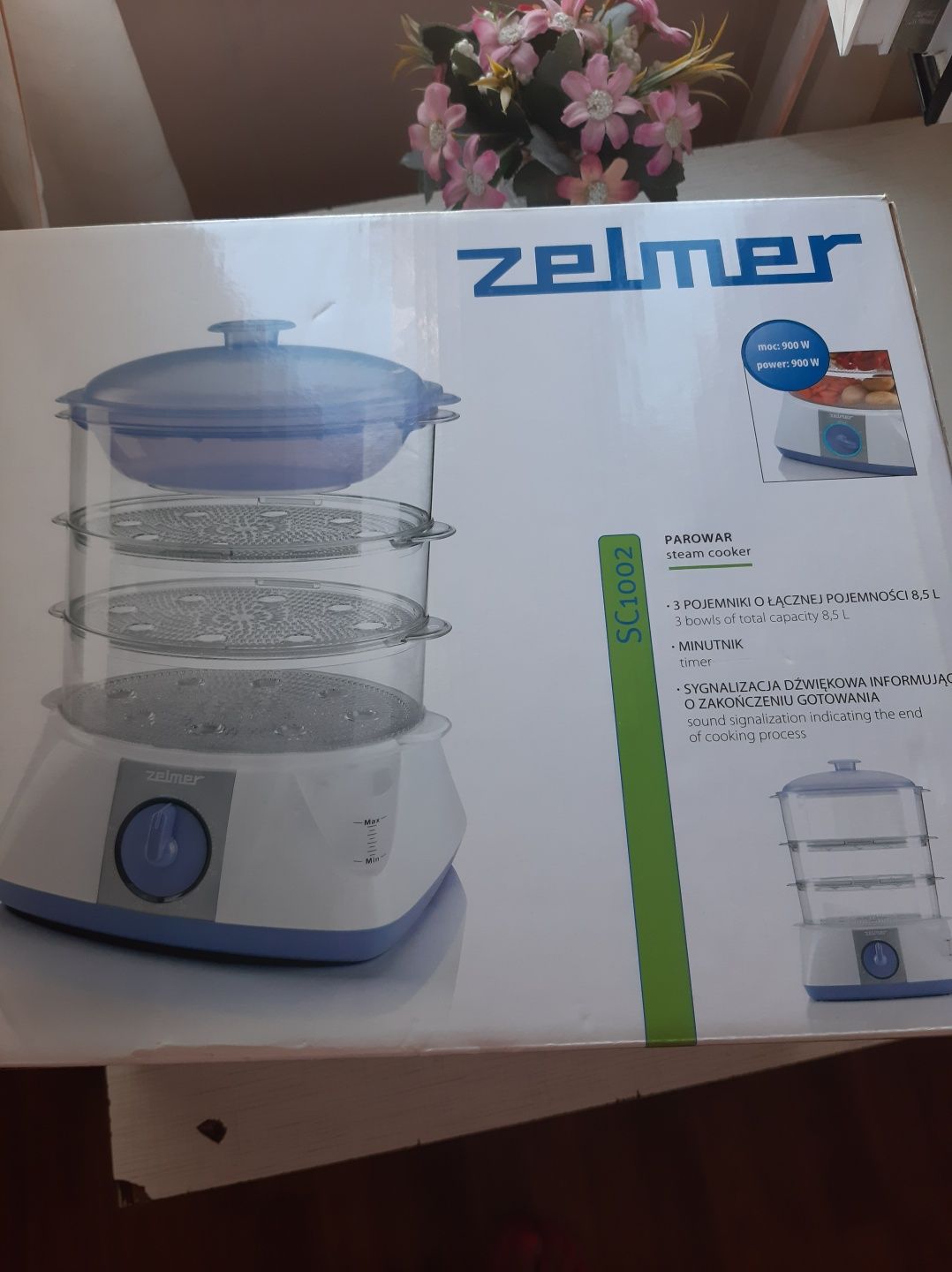 Продам пароварку Zelmer SC 1002