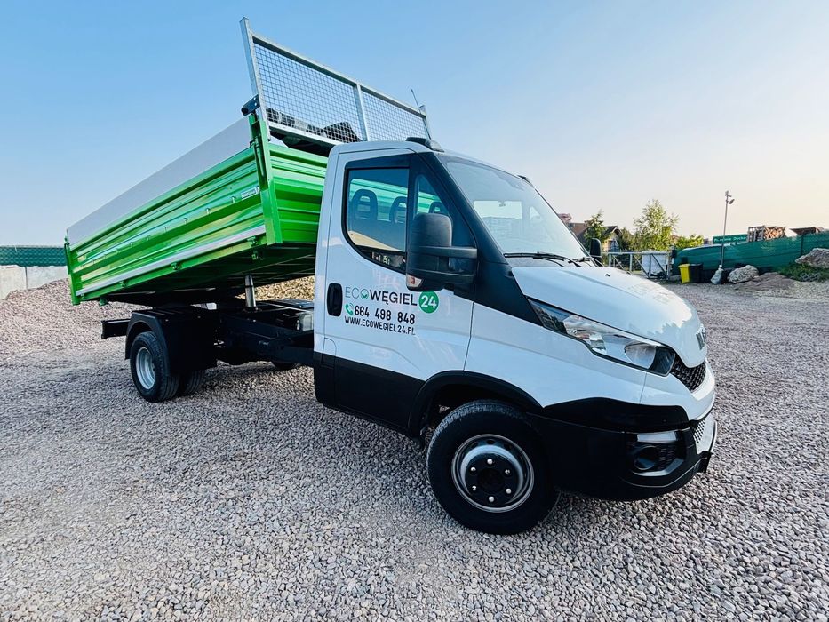 Iveco DAILY WYWROTKA 35C17 50C17 65C17 70C17 Klimatronik HDS Winda  Klimatronik, stan perfekcyjny, super doinwestowany, kat.b lub c