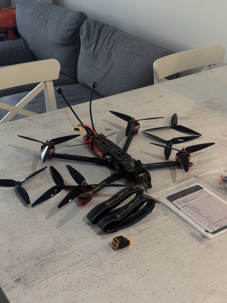Dron iFlight chimera7 6s HD TBS crossfire
