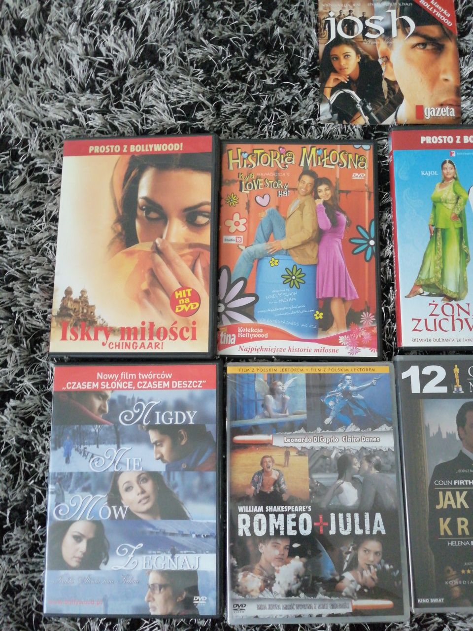 Płyty dvd bollywood i inne