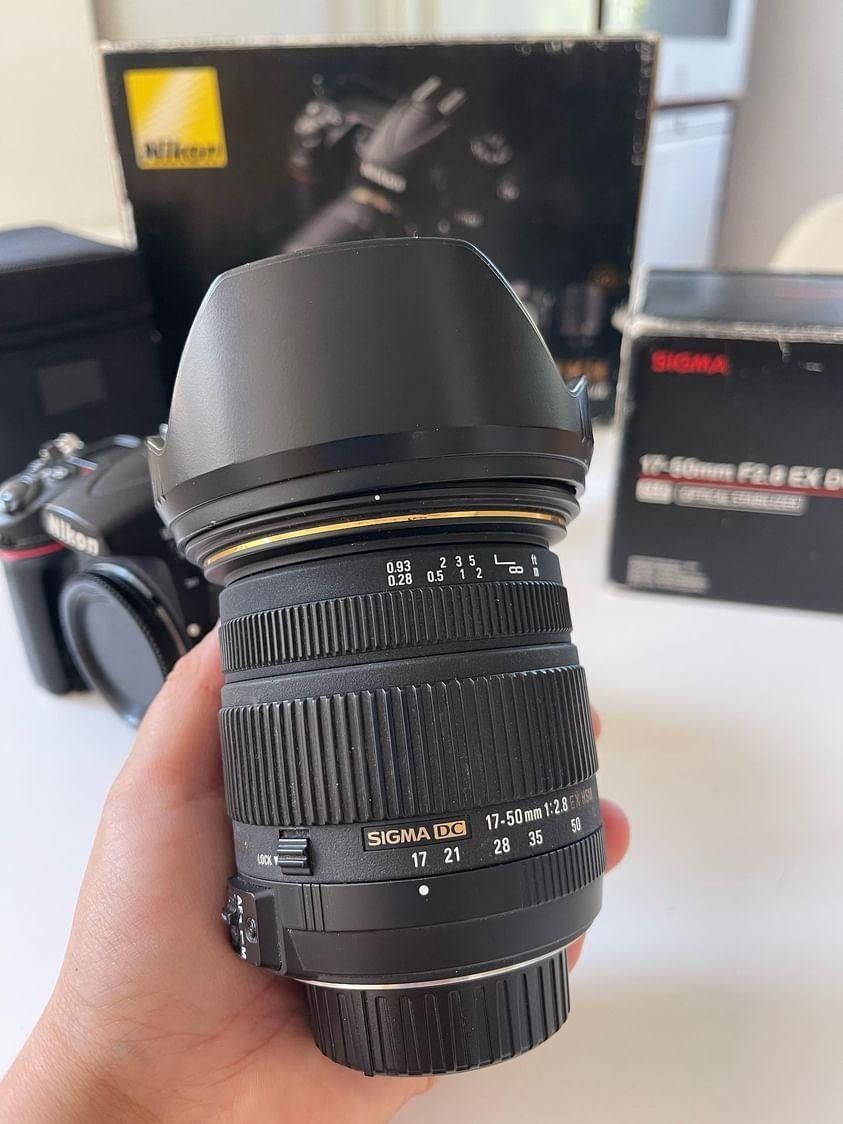 Nikon d7000  об'єктив sigma 17-50 2.8 комплект