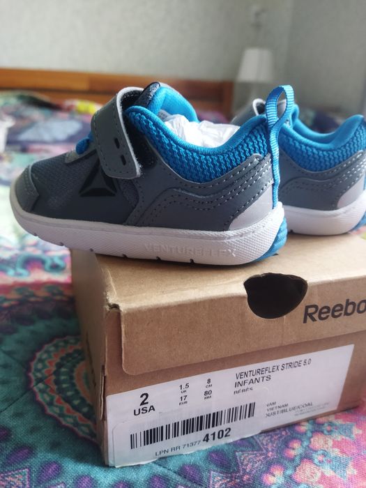 Reebok кроссовки для малыша, 17 размер рибок