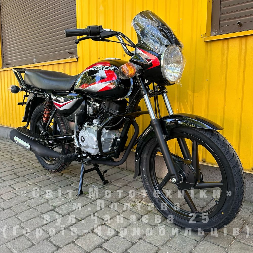 Новий мотоцикл Bajaj Boxer BM 150 UG 2024р. (виробник Індія)