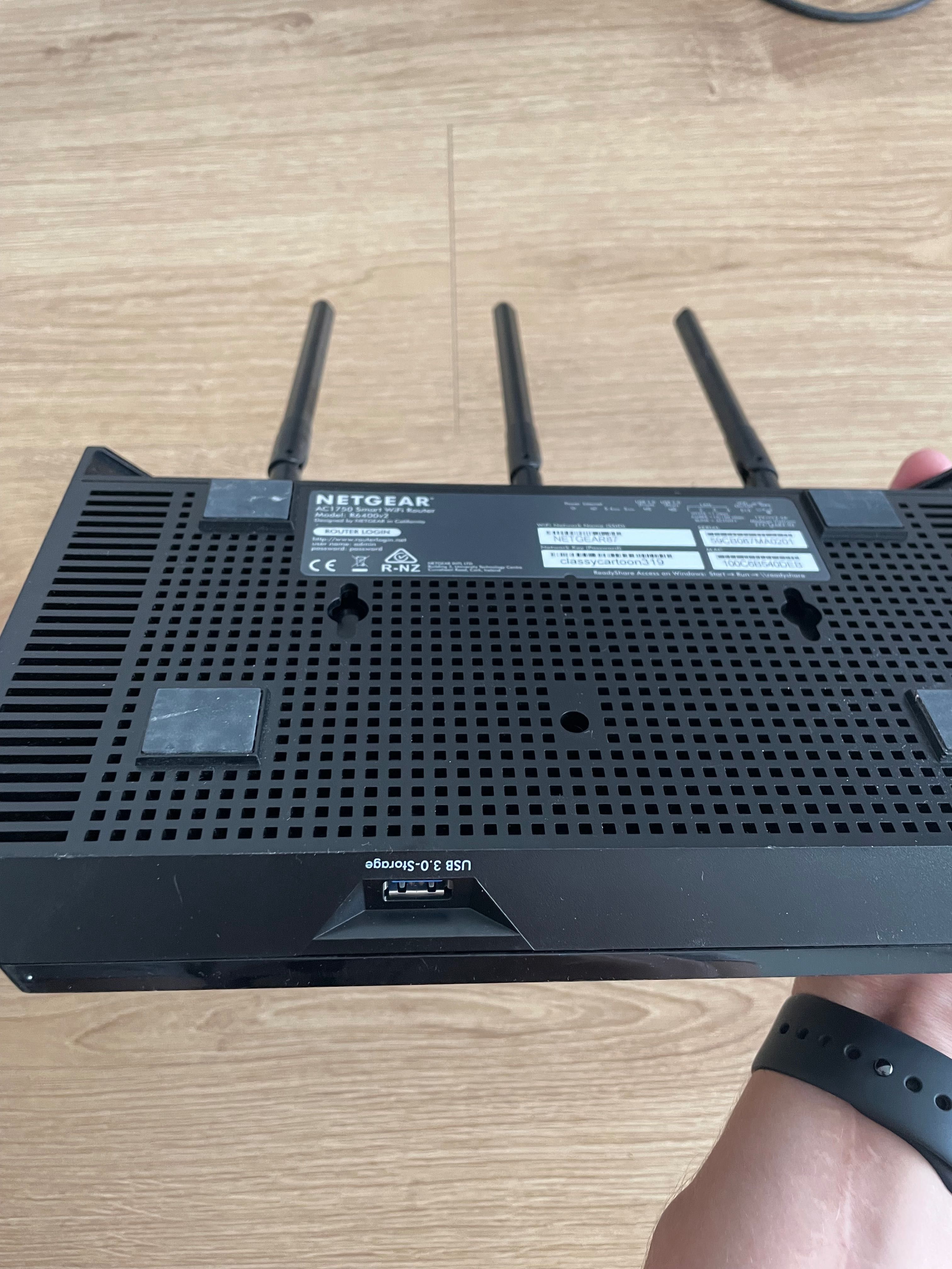 Router Netgear R6400 (1750Mb/s a/b/g/n/ac, 2xUSB)