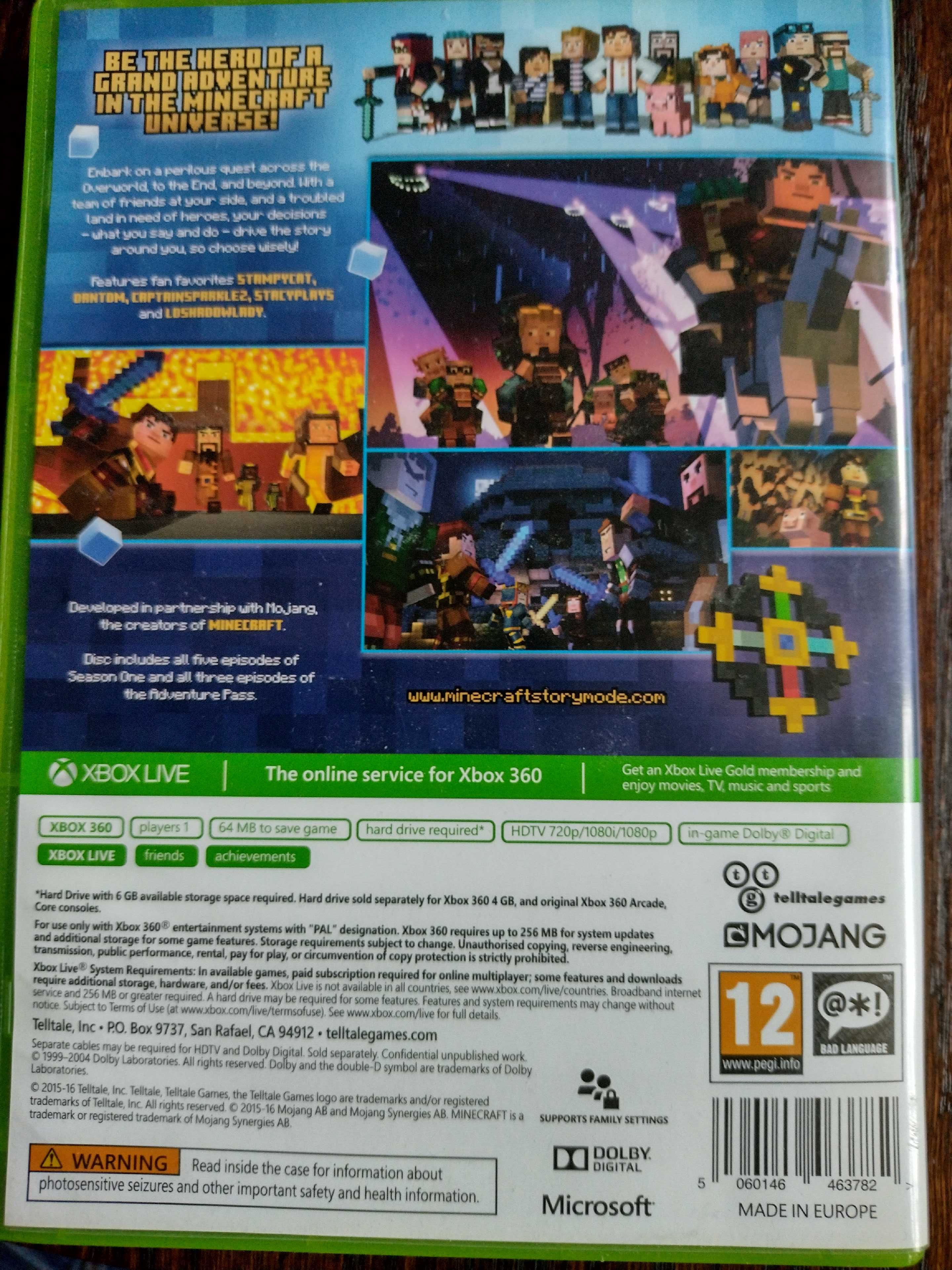 Minecraft: Story Mode - The Complete Adventure Xbox 360