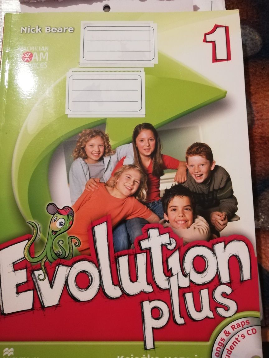 Evolution plus, książka do języka angielskiego