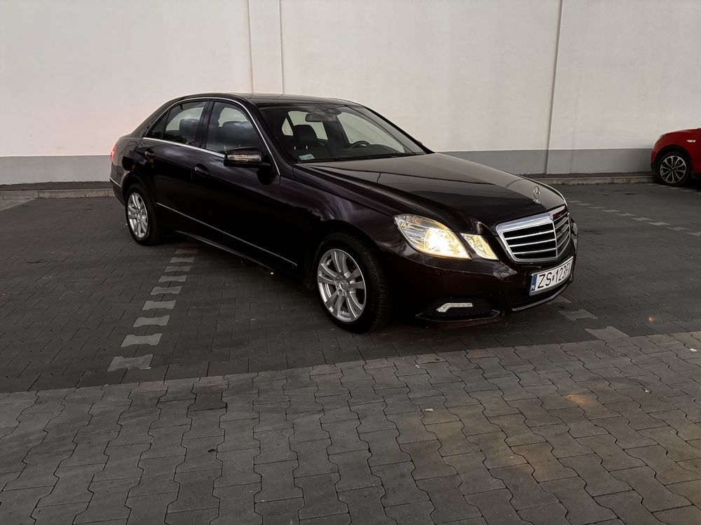 Mercedes Klasa E 2.2 CDI 204KM – Avangarde, automat, zadbany