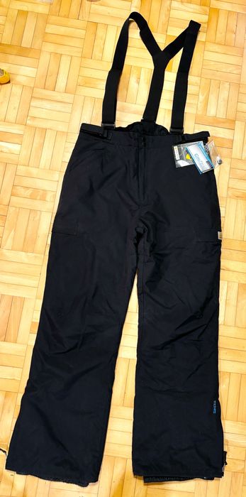 NOWE męskie spodnie narciarskie/snowboard L CINNAMON z szelkami