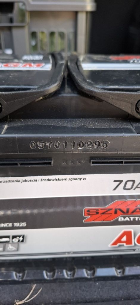 Akumulator AGM - 70Ah - 760Aen - 12V