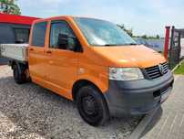 Volkswagen TRANSPORTER T5 DOKA  Klimatyzacja* 6 osób* DOKA* z Niemiec* zarejestrowana
