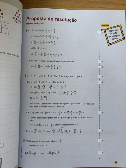 Testes? Estou preparado! Matemática 7.° ano