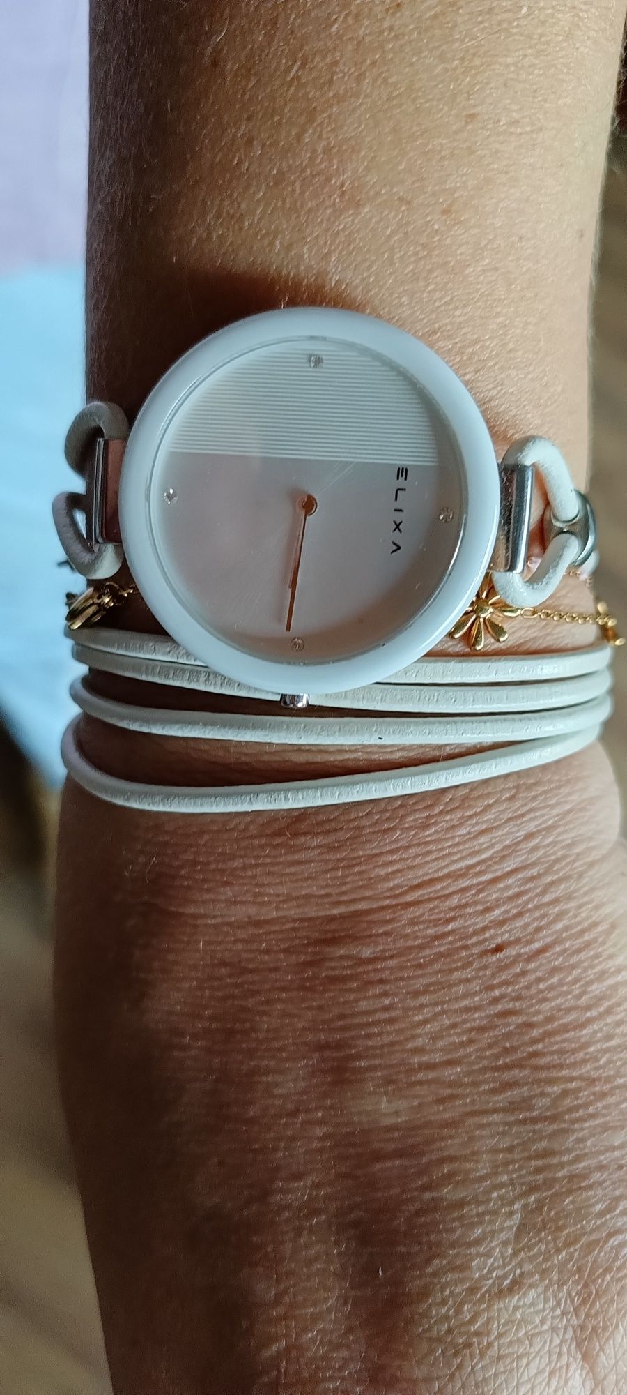 Zegarek ELIXA damski , biały