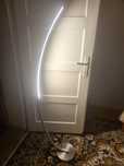 Lampa stojąca ledowa
