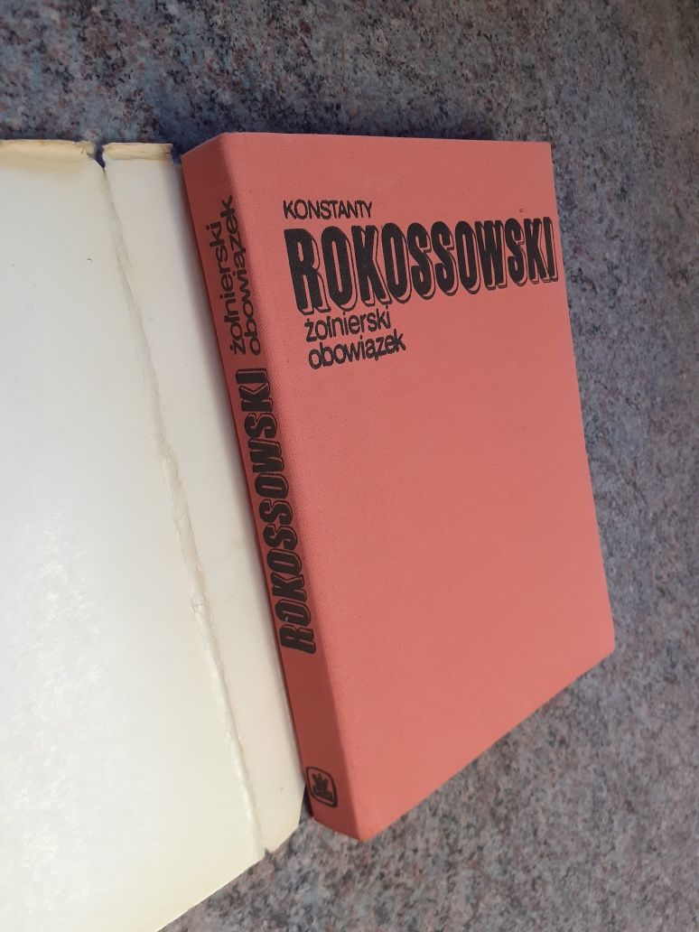 Konstanty Rokossowski - Żołnierski obowiązek [MON III/1979]spis treści