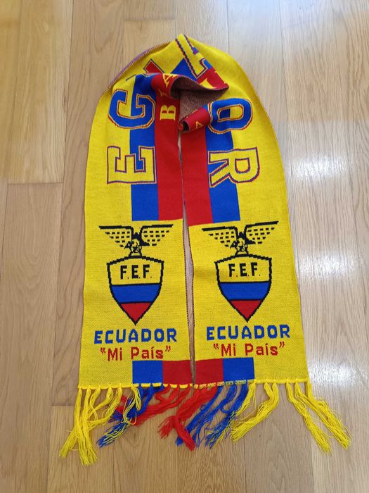Cachecol Ecuador - Seleção Ecuador - novo Cx87