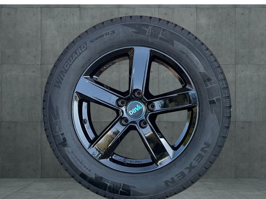 Koła felgi 5x112 R16 opony zimowe 215/60R16 Demo